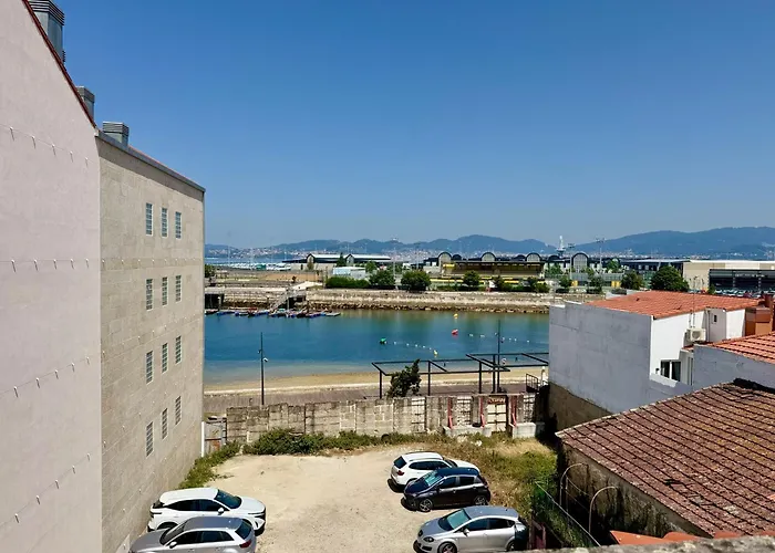 Bouzas 200m Playa Con Parking Opcional Daire Vigo